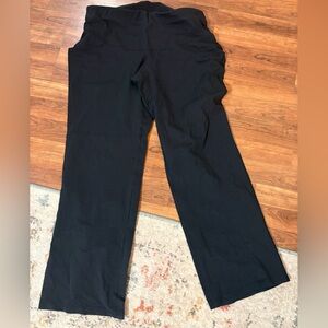 Livi for Lane Bryant Black Wide-Leg Yoga Pants